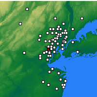 Nearby Forecast Locations - Union station - Mapa