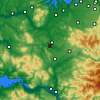 Nearby Forecast Locations - Chehalis - Mapa