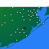 Nearby Forecast Locations - Angleton - Mapa