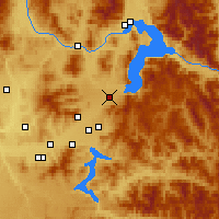 Nearby Forecast Locations - Athol - Mapa