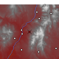Nearby Forecast Locations - Chimayó - Mapa