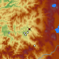 Nearby Forecast Locations - Eagle Point - Mapa