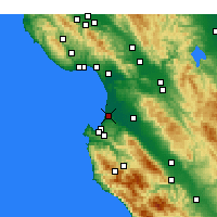 Nearby Forecast Locations - Marina - Mapa