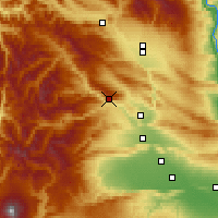 Nearby Forecast Locations - Naches - Mapa