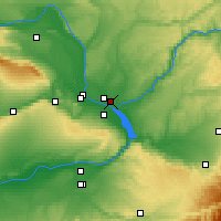 Nearby Forecast Locations - Pasco - Mapa