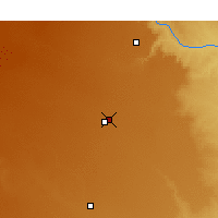 Nearby Forecast Locations - Plainview - Mapa