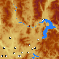 Nearby Forecast Locations - Priest River - Mapa