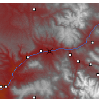 Nearby Forecast Locations - Silt - Mapa