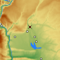 Nearby Forecast Locations - Soap Lake - Mapa