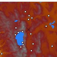 Nearby Forecast Locations - Washoe Valley - Mapa