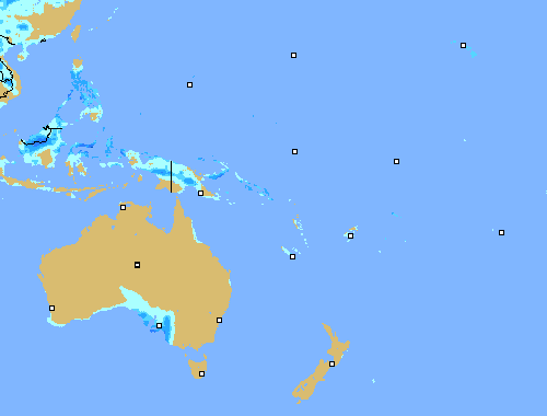 Precipitación (3 h) Vanuatu!