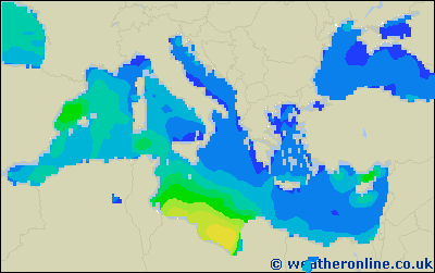 Islas Baleares - Altura de las olas - mar, 30/05, 20:00 h CEST