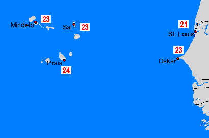 Capo Verde: mar, 21-05