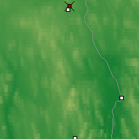 Nearby Forecast Locations - Pajala - Mapa