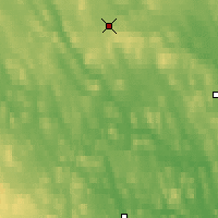 Nearby Forecast Locations - Mala-Brannan - Mapa