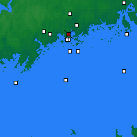 Nearby Forecast Locations - Helsinki Kumpula - Mapa