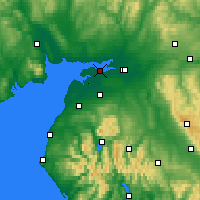 Nearby Forecast Locations - Fiordo de Solway - Mapa