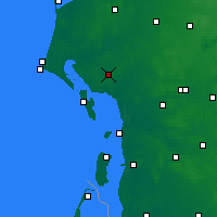 Nearby Forecast Locations - Esbjerg - Mapa