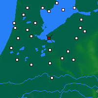 Nearby Forecast Locations - Almere - Mapa