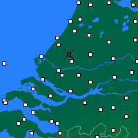 Nearby Forecast Locations - Delft - Mapa