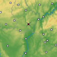 Nearby Forecast Locations - Luxemburgo - Mapa