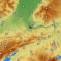Nearby Forecast Locations - Binningen - Mapa