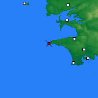 Nearby Forecast Locations - Punta de Raz - Mapa