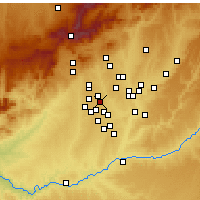Nearby Forecast Locations - Carabanchel - Mapa