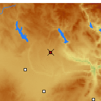 Nearby Forecast Locations - Oliva - Mapa