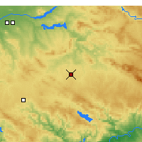 Nearby Forecast Locations - Hinojosa del Duque - Mapa