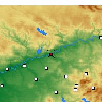 Nearby Forecast Locations - Córdoba - Mapa