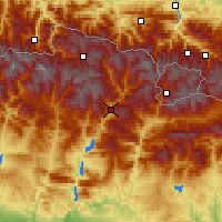 Nearby Forecast Locations - Sort - Mapa