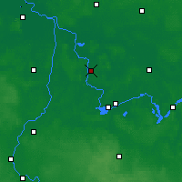 Nearby Forecast Locations - Rathenow - Mapa