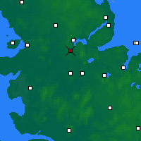 Nearby Forecast Locations - Jagel - Mapa