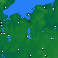 Nearby Forecast Locations - Wismar - Mapa
