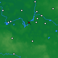 Nearby Forecast Locations - Potsdam - Mapa