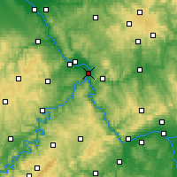 Nearby Forecast Locations - Coblenza - Mapa