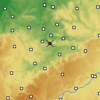 Nearby Forecast Locations - Esslingen am Neckar - Mapa