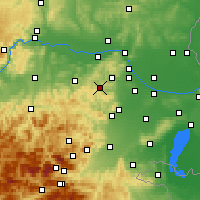 Nearby Forecast Locations - Breitenfort - Mapa