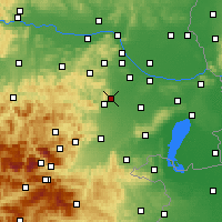 Nearby Forecast Locations - Mödling - Mapa