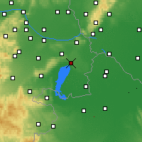 Nearby Forecast Locations - Neusiedl am See - Mapa