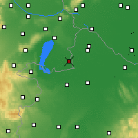 Nearby Forecast Locations - Andau - Mapa