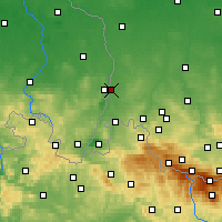 Nearby Forecast Locations - Zgorzelec - Mapa