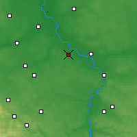 Nearby Forecast Locations - Kozienice - Mapa