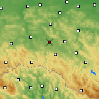Nearby Forecast Locations - Krosno - Mapa