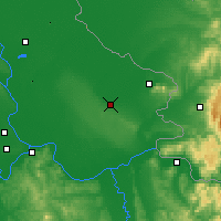 Nearby Forecast Locations - Banatski Karlovac - Mapa