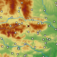 Nearby Forecast Locations - City - Mapa