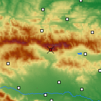 Nearby Forecast Locations - Botev - Mapa