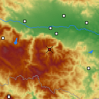 Nearby Forecast Locations - Rojen - Mapa