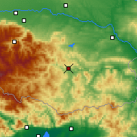 Nearby Forecast Locations - Kardzhali - Mapa